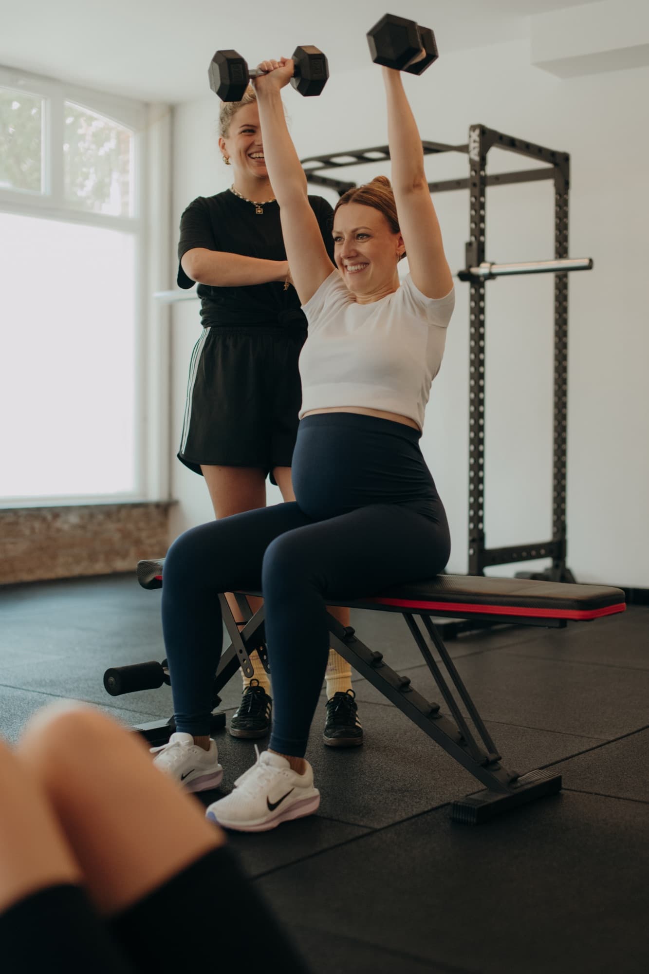 Perinatale krachttraining bij Krachtwerk in Brugge